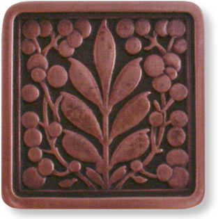 Rowan Tree knob - antique copper