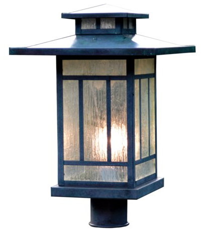 Chapel Hill 12 inch post mount light