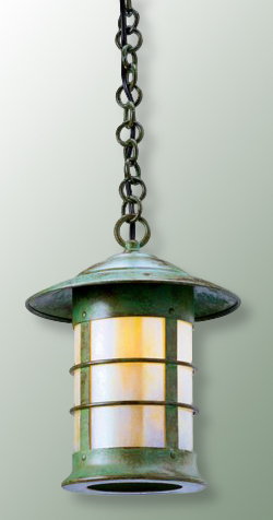 9 inch Crucible chain hung pendant