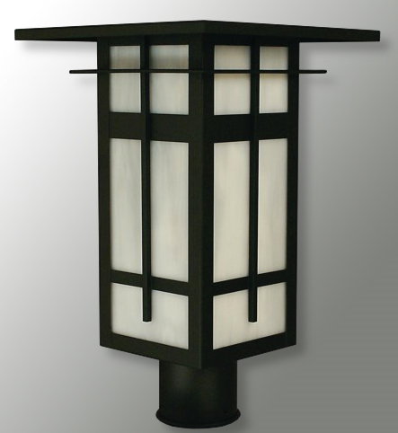 10 inch Oak Knoll post mount light