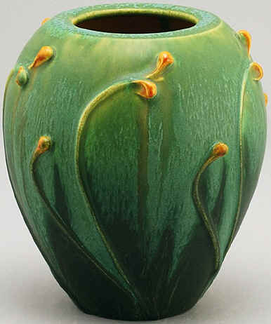 Prairie Whisper vase in green