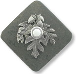 slate and pewter doorbell button