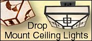 drop mount craftsman ceiling lights