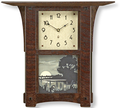 Great Northern Old Creek craftsman wall clock