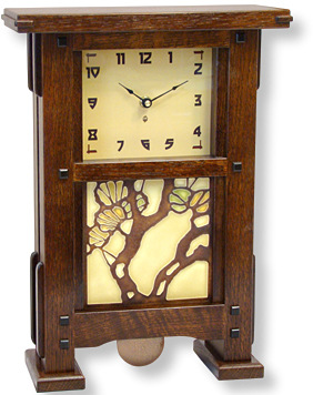 Westmoreland - Gamble House craftsman mantel clock
