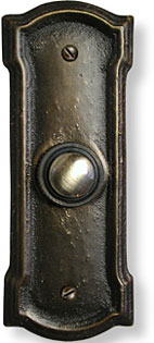 Abbey arts and crafts doorbell button