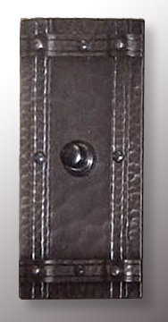 Dartford rectangular doorbell button