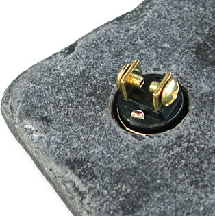 rear view slate bell button