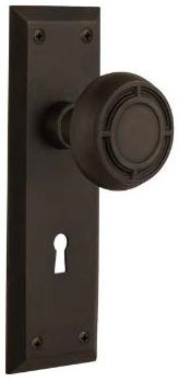 beveled style in oil rubbed bronze