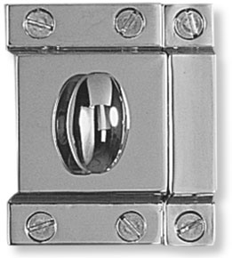 Pantry Latch in polished nickel