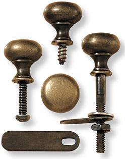 watkins brass knob at 3/4 inch