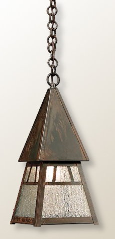 Caretaker Cottage 6 inch craftsman pendant