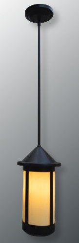 Catalina 7 inch long body stem hung pendant