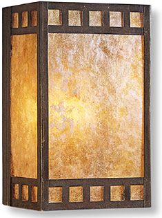 Copper Creek wall sconce