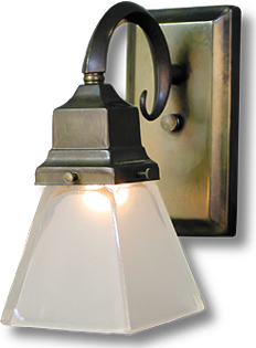 Rosewood sconce