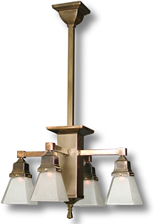 Vista craftsman chandelier
