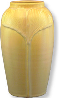 Gingko Inglenook craftsman vase
