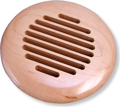 slotted wood surface mount high velocity heat register