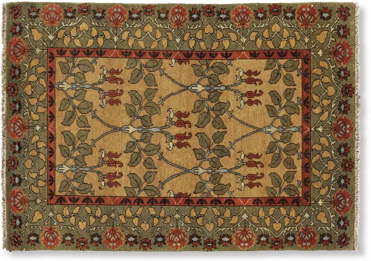 Sierra Foothills craftsman rug