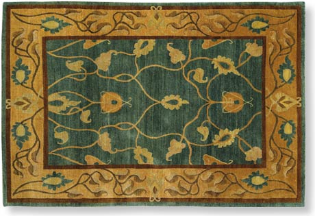 Estate craftsman rug in the spring colorway