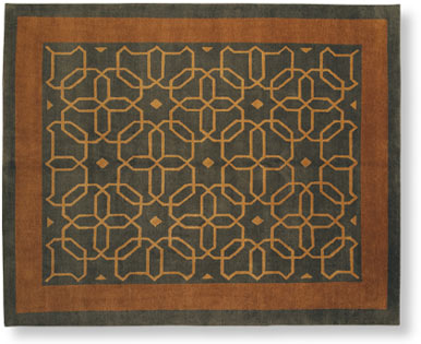 Irish Wedding earth craftsman rug